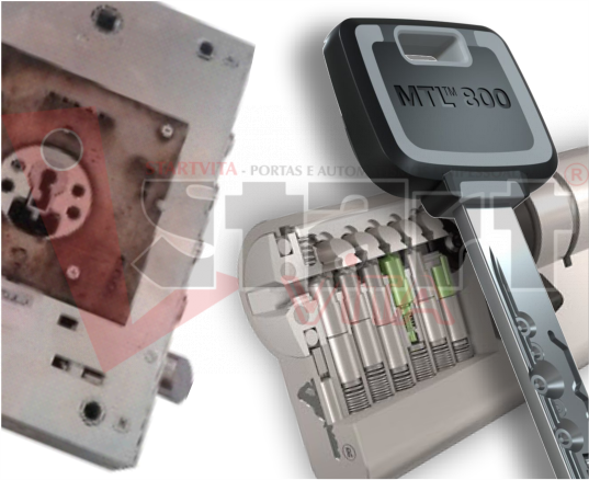 6. Troca de Fechadura + Cilindro MTL800