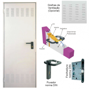 Porta Multiuso Branca (1 Folha)