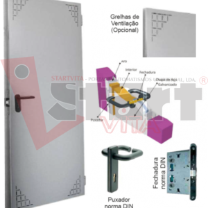 porta multiuso cinzenta